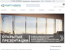 Tablet Screenshot of expert-systems.com